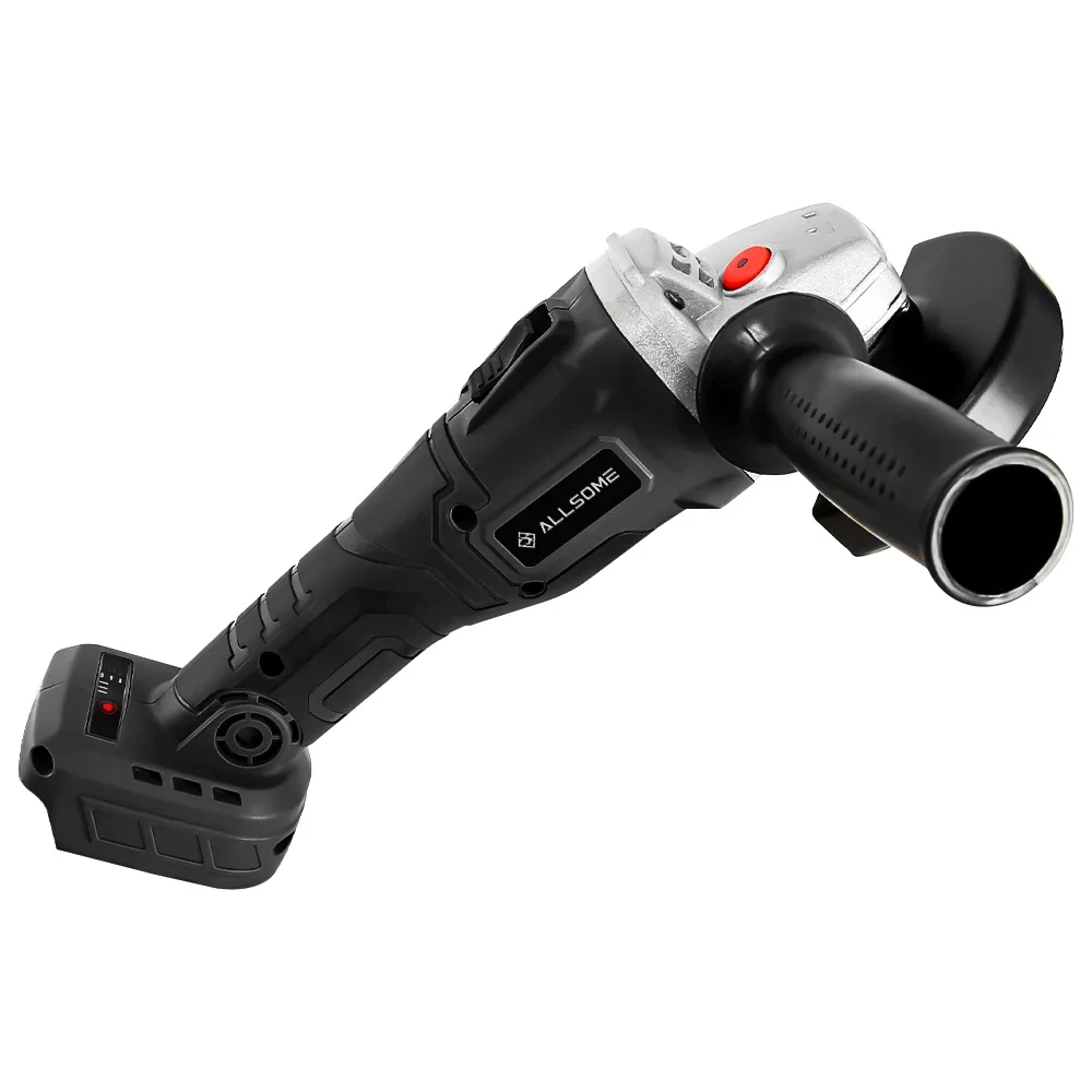 Allsome 18V Brushless Cordless 125mm Angle Grinder - Tool Only