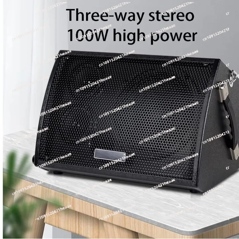 Suitable forUpgraded With  5.0 For Long-lasting  100W Folk Guitar Singing And Playing Sound System