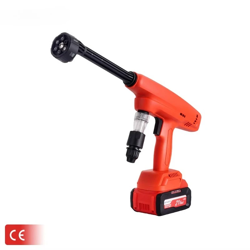 Hot-selling 21V Cordless High Pressure Washer 3500psi Brushless Motor DIY Industrial Grade Plastic Car Wash Kit 2.0Ah