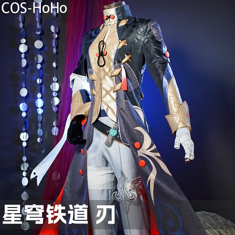 COS-HoHo Honkai: Star Rail Blade Game Suit Handsome Antique Uniform Cosplay Costume Halloween Party Role Play Outfit Men XS-XXL