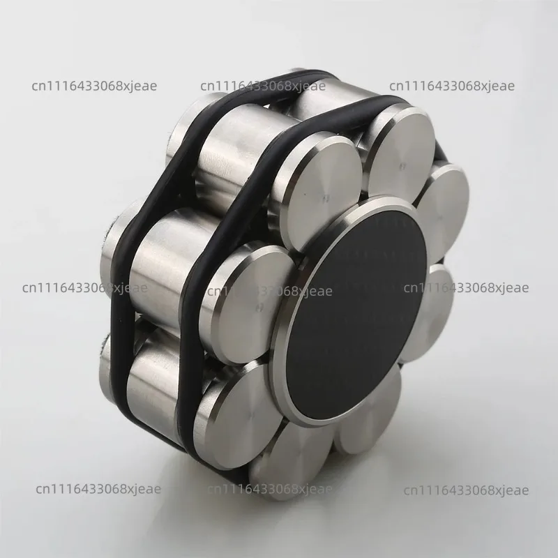 Stainless steel carbon fiber record suppression town vinyl record player special disc town anti-skid shock absorption