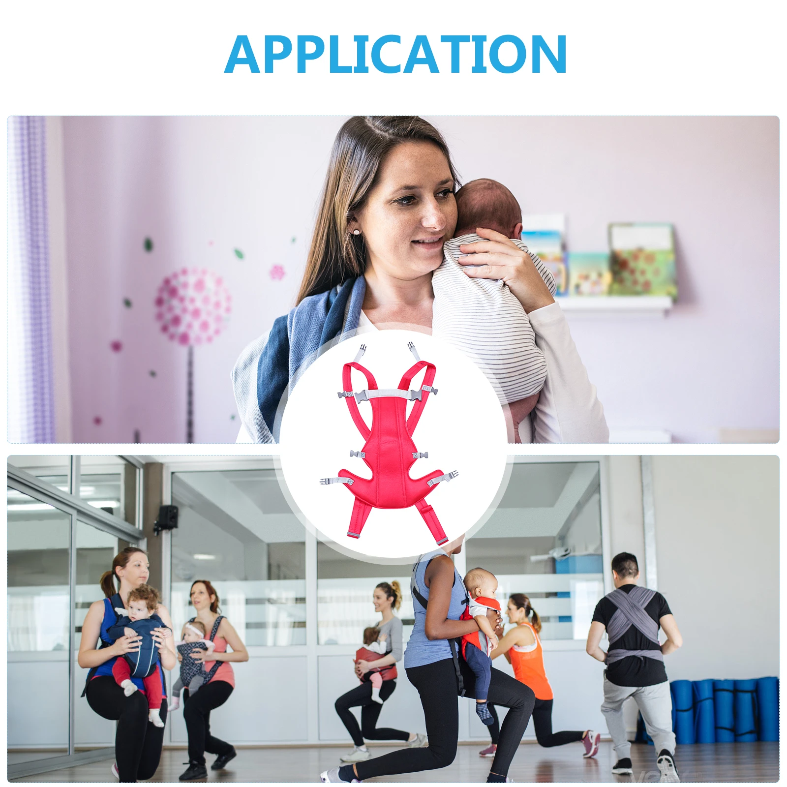 

1pc Baby Infant Breathable Hip Seat Newborn Toddler Backpack Toddler Carrier Carrier Under 15Kg 3-16 Months