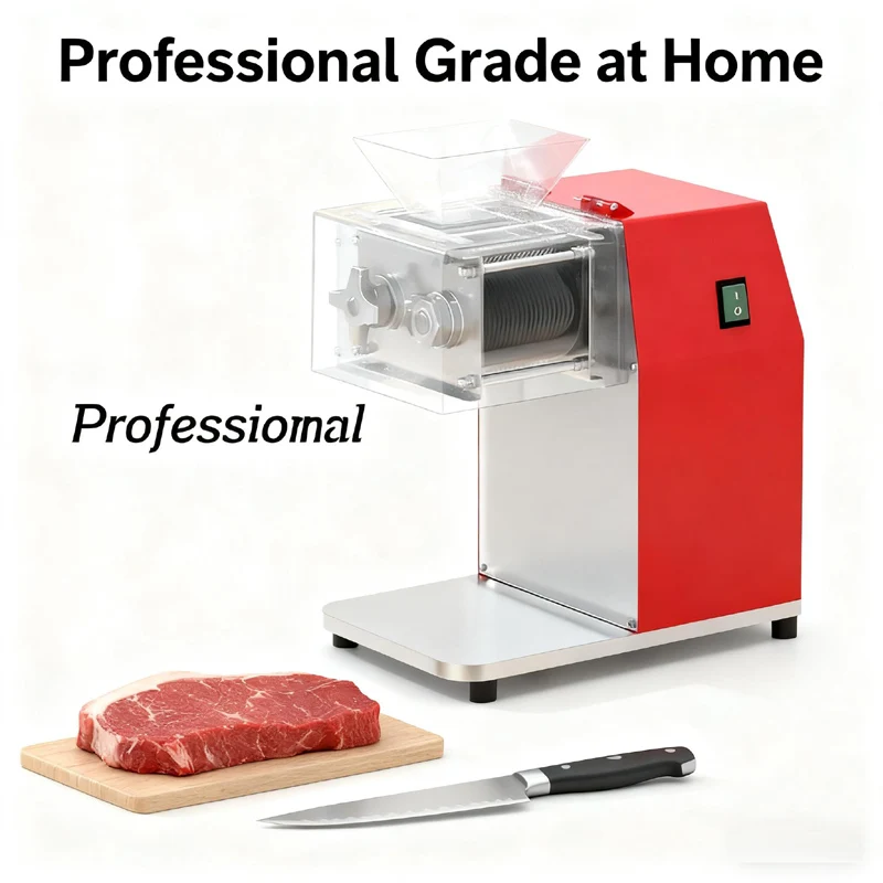 

Commercial Desktop Electric Small Meat Cutting Machine Fresh Pork Chicken beef Meat Cutting Machine fish slicer machine For Home
