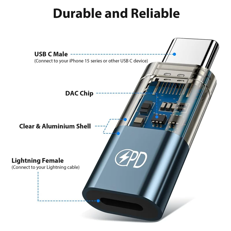 Ingenious-For Interface أنثى إلى USB-C ذكر محول نوع C إلى لواجهة موصل آيفون 15 15 Pro سهل #5