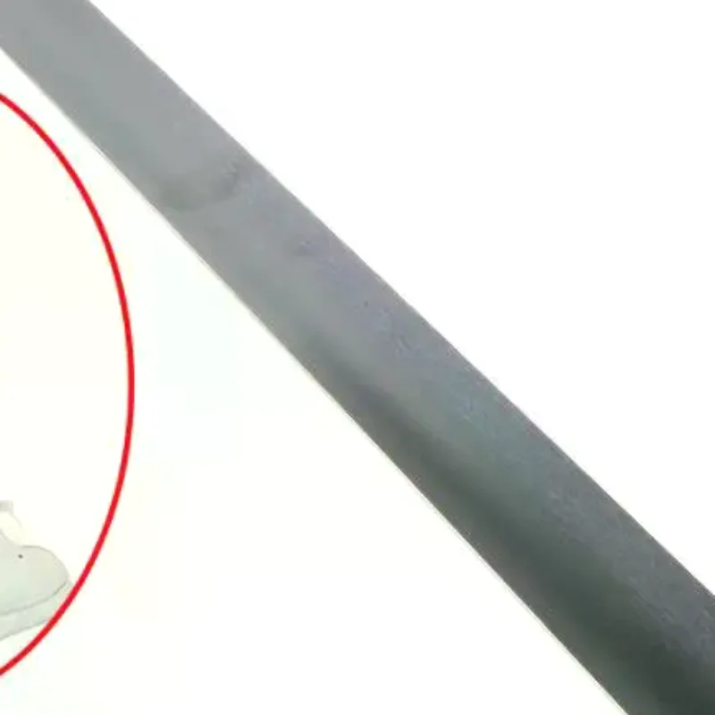 

1Pcs 16.5"/42cm Easy-Grip Metal Shoe Horn Black Long Handle Curved Hook Ergonomic Stainless Steel Shoehorn For Seniors