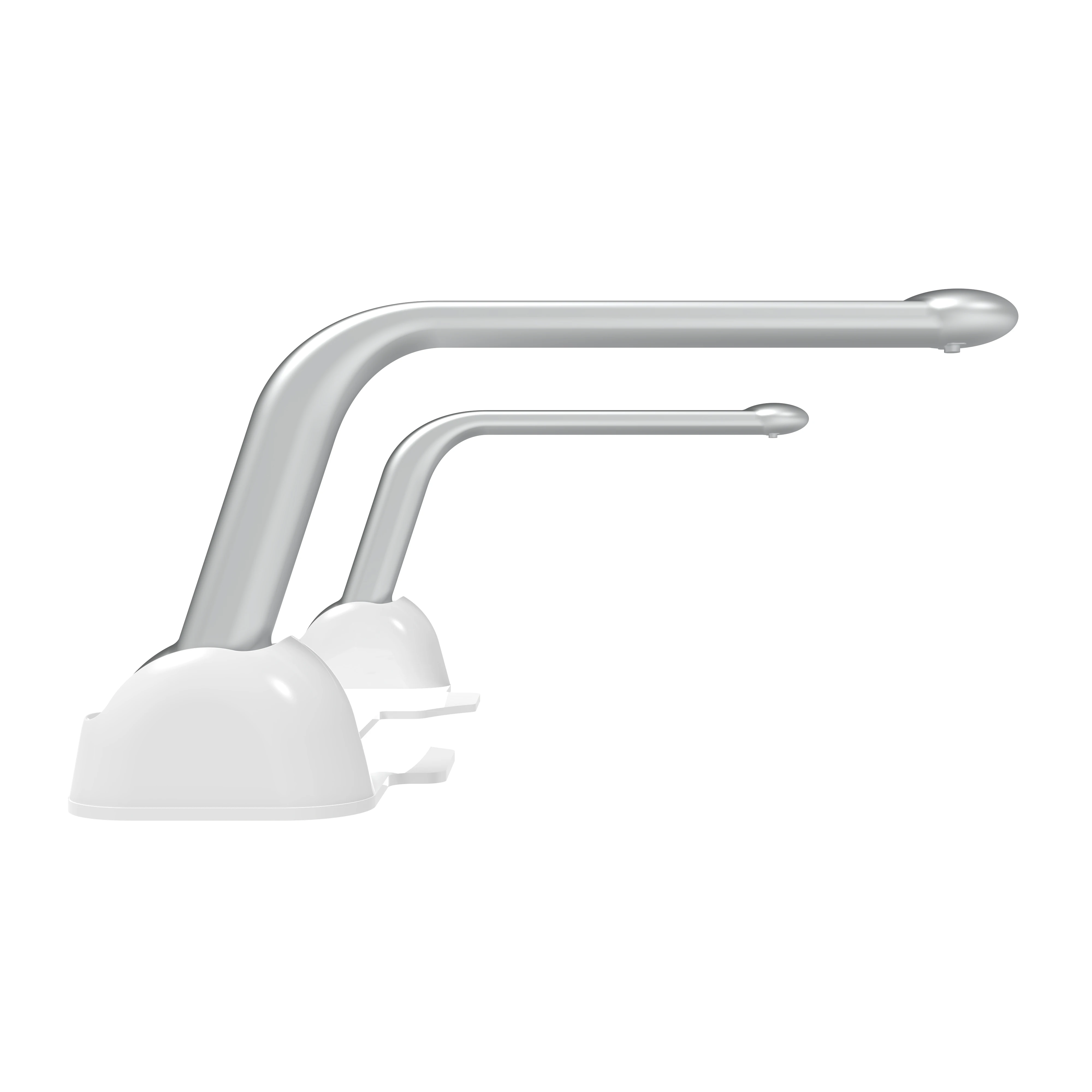 Elderly Support Heavy Duty Stainless Steel Foldable Raised Toilet Seat Armrest Non-Slip Bathroom Handrail U Shape