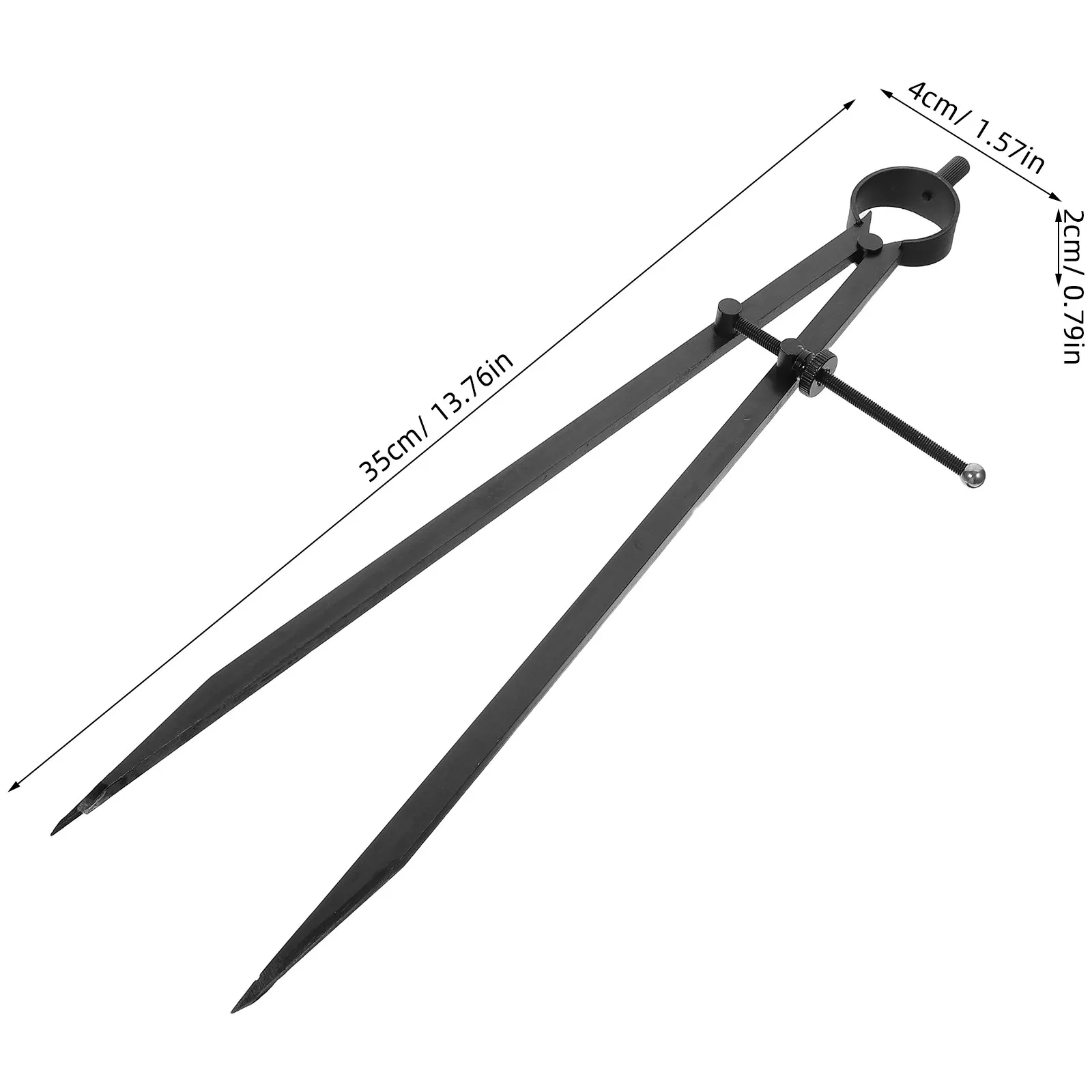 Metal Geometry Compass 14 Drafting Tool Wing Divider for Math Geometry Drawing School Carpenter Circle Maker