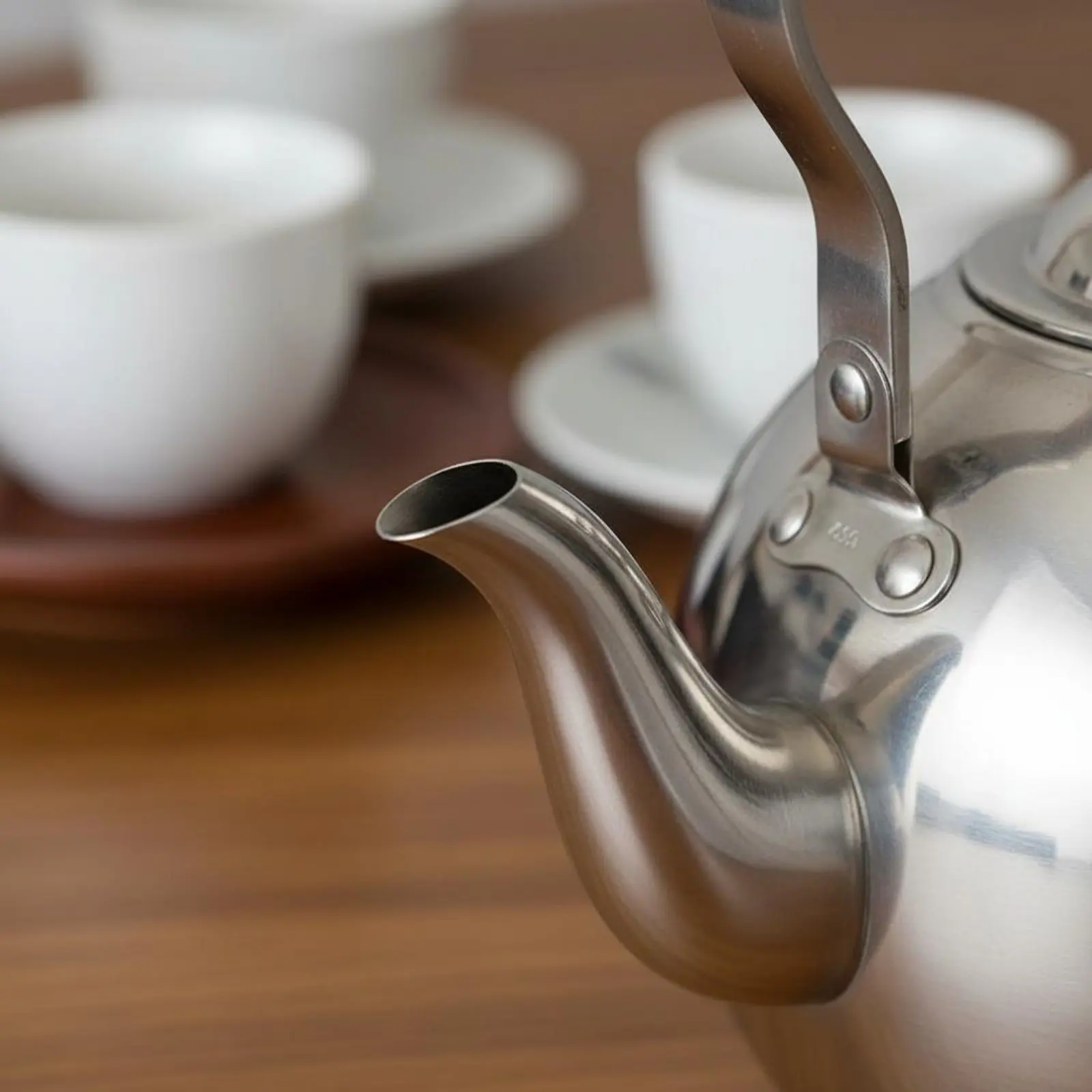 Stainless Steel Teapot Thickened Material Gooseneck Coffee Kettle Beverage Server Mirror Polished Kitchenware Versatile