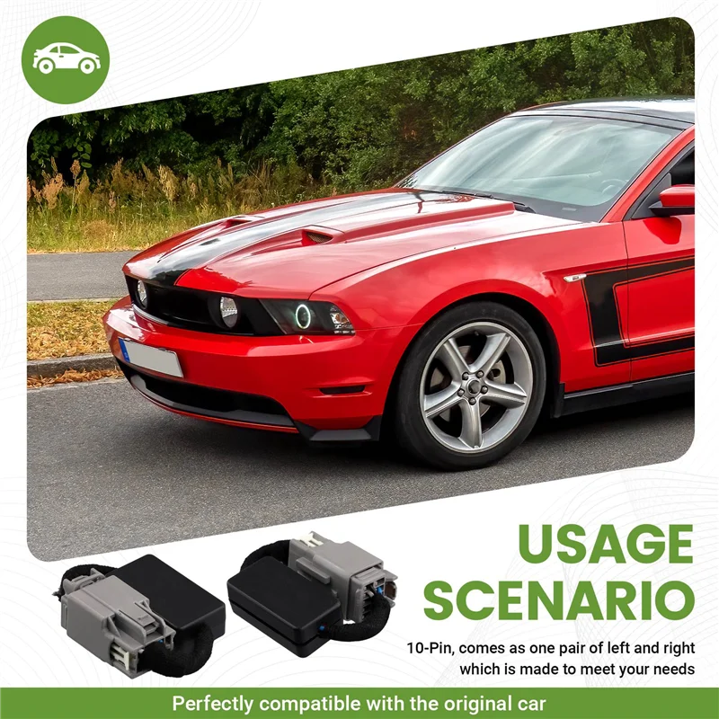 Reliable-Tail Lights Dynamic Turn Signal Adapter Harness Blinker Module Kits(10Pin:US)For Ford Mustang 2010-2022