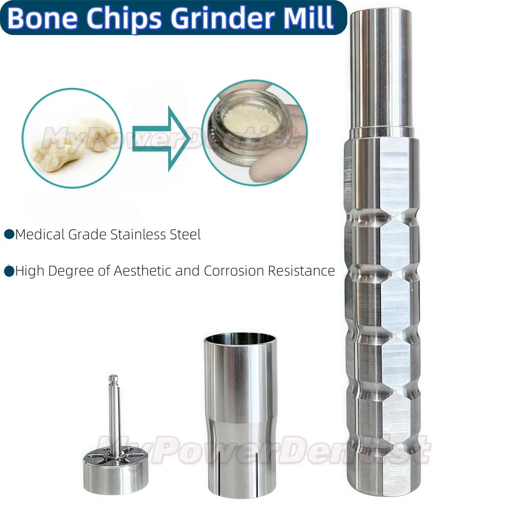 

Dental Bone Implant Chips Grinder Mill Auto Implant Handpiece Crusher Graft