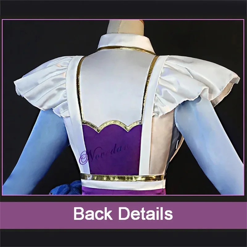 qq78Request7Game LOL Gwen زي دمية أحذية شعر مستعار تأثيري أنيمي مقهى كتي الحلو لوليتا فستان خادمة الزي للنساء الفتيات