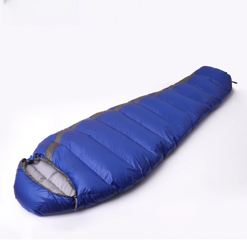 Mummy Down Sleeping Bag Water Repellent Lightweight Warm Backpacking Camping Outdoor Sleeping Bag for Cold Weather