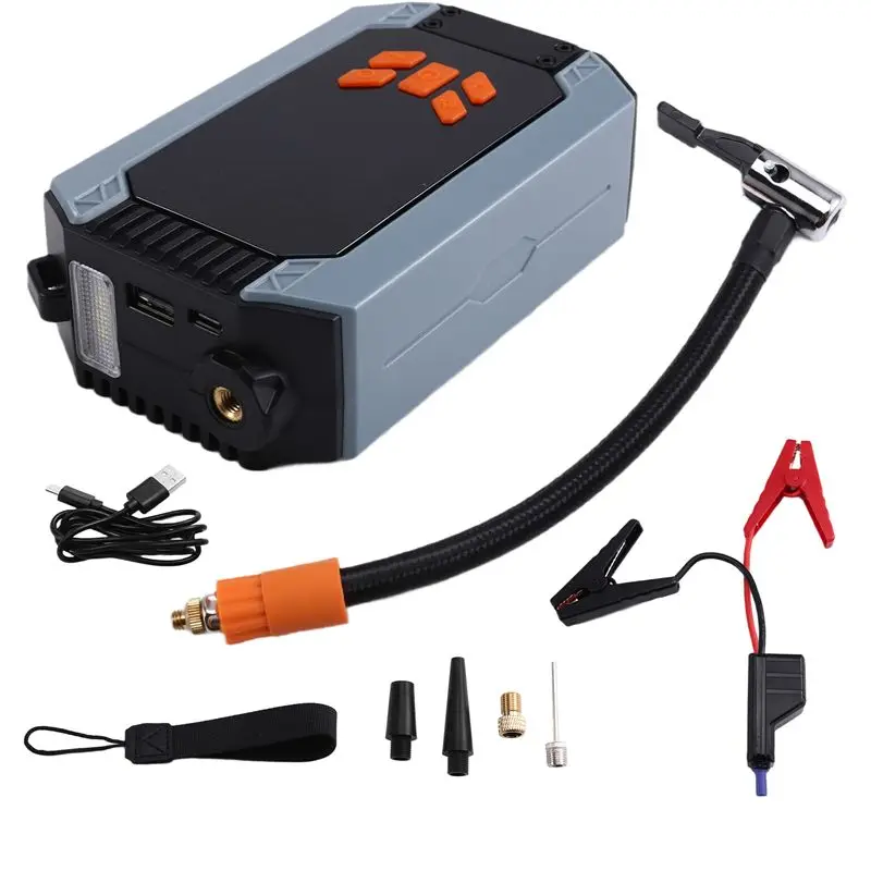 

Car Starter And Air Pump Car Tire Inflator Air Pump Car Tire Inflator For Car Tire Inflation, Car Starter Ignition