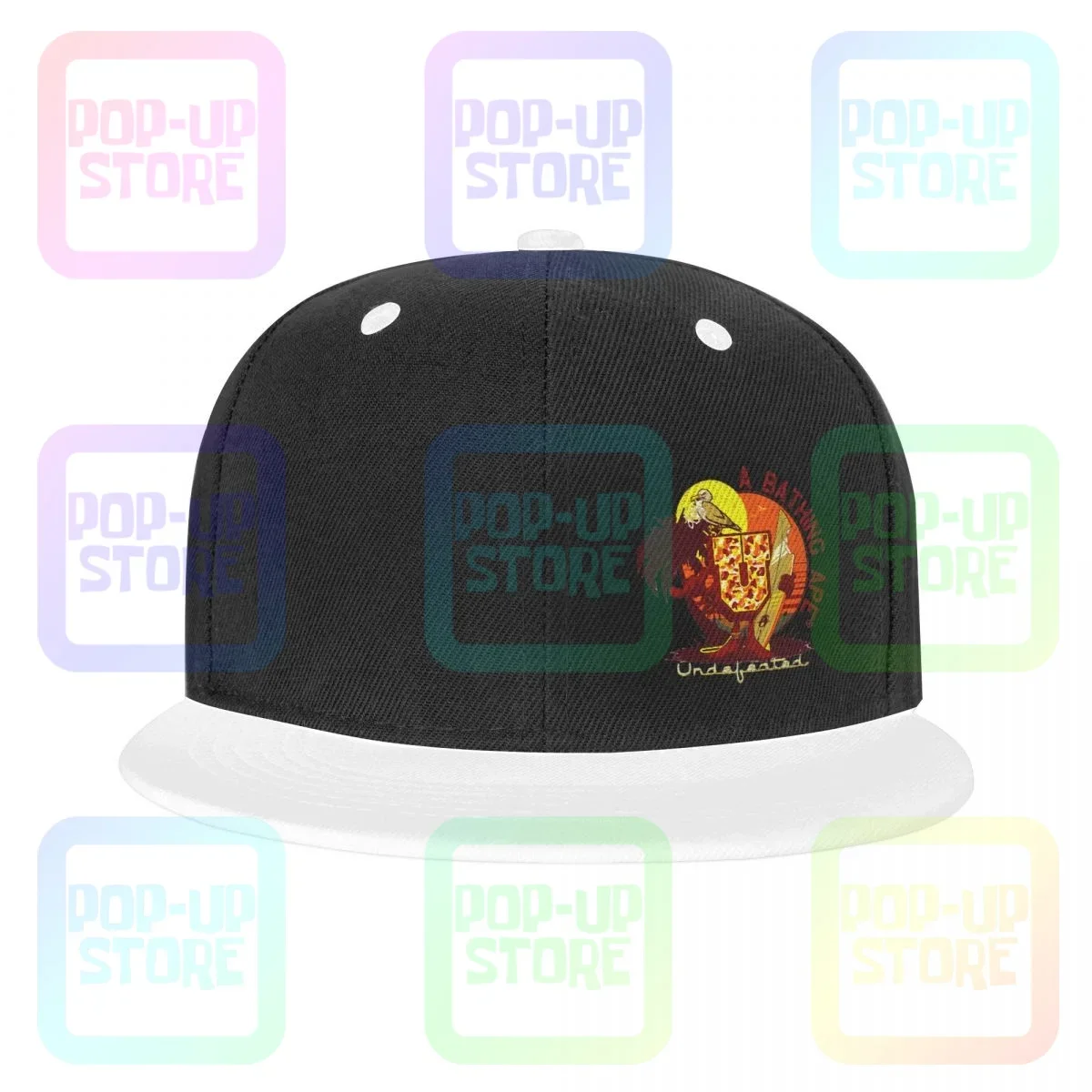 Undefeated X Bathing The Ape Surfer Snapback Cap Colorful Baseball Caps Pop Premium Best Seller