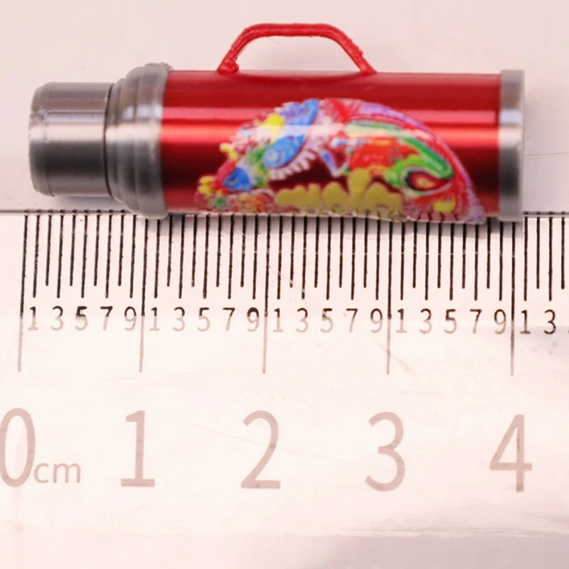 China-Inspired Miniature Dollhouse Scenery with 1/12 Scale Warm Water Bottle