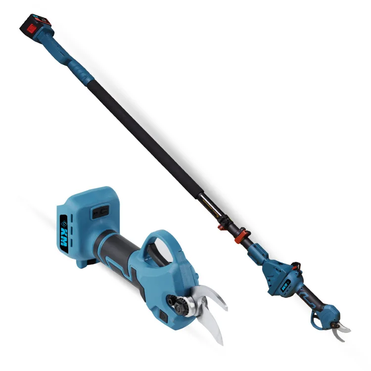 

Best Electric Cordless Rechargeable Telescopic DIY Industrial Grade Plastic Handle Garden Pruning Shear Scissors