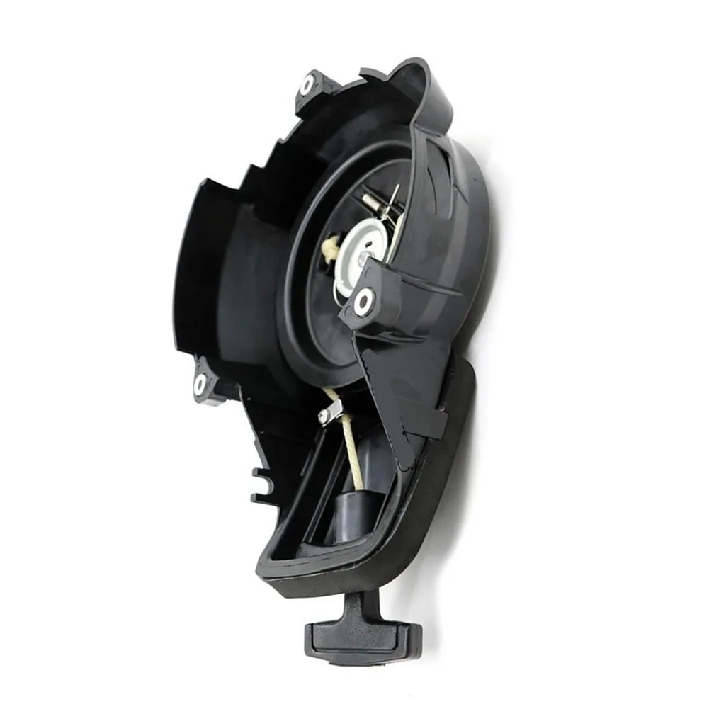 Black Recoil Pull Starter Heat-resistant Material Pressure-resistant Design ABS Construction For Boat Repair For Hangkai 18HP