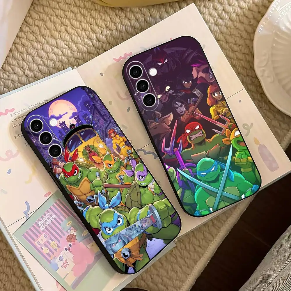 T-TMNT Top Selling Mens Fave   Phone Case For Samsung Galaxy A73,A72,A71,A70,A53,A52,A51,Others Soft Black Cover