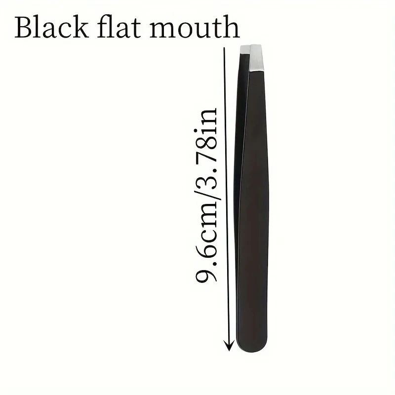 1/4 قطعة ملاقط الحاجب المهنية أدوات ماكياج الحاجب قرصة كماشة الملقط لملحقات الحواجب الجمال مشبك شعر مزيل