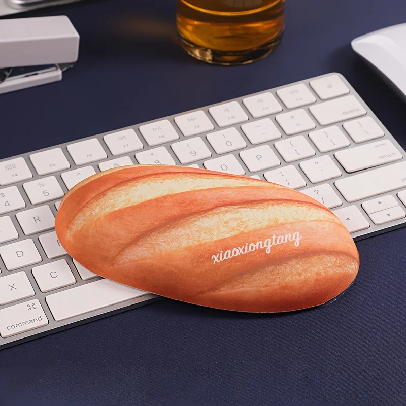 1 Piece of Soft Mouse Wrist Rest, Silicone Wrist Pad, Relieving Hand Support Pad, Suitable for Computers, Offices, and Home Use