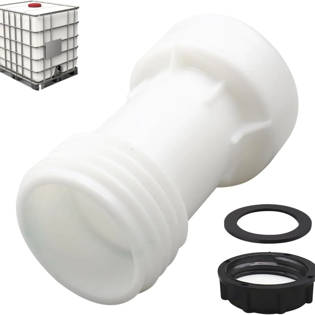 IBC ton barrel extension joint IBC tank accessories IBC adapter S60 x 6 extension piece