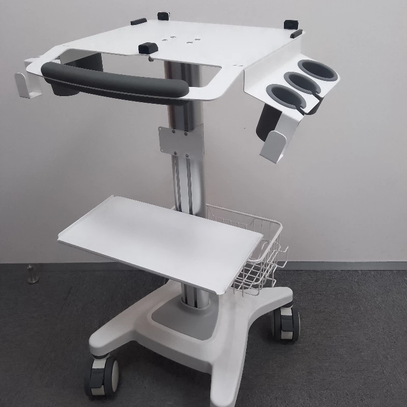 High Frequency Ultrasound Portable Trolley for Physical  Ultrasound Cart Ultrasound Trolley