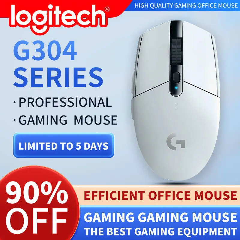 

Профессиональная игровая мышь Logitech G304 с чувствительными характеристиками и эргономичным дизайном для киберспорта