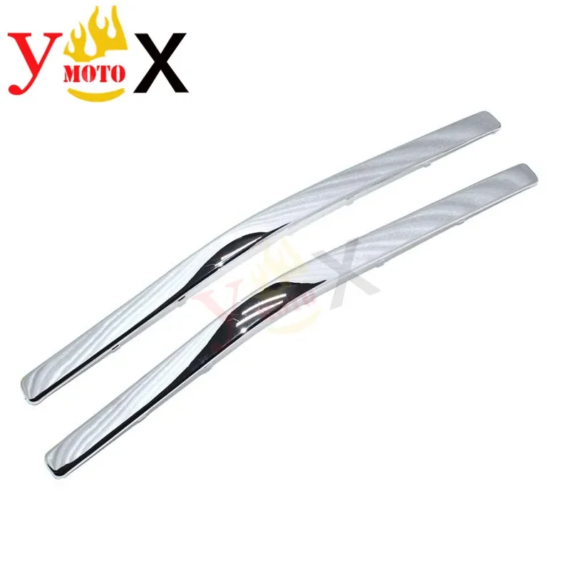 GL1800, боковая отделка, соединительный обтекатель в форме лука, хромированная наклейка с акцентом, украшение для Honda Goldwing GL1800 2001-2011