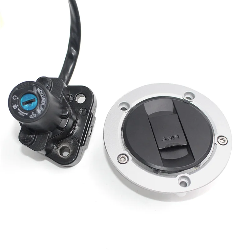 

AU28-Motorcycle Ignition Switch Lock Seat Lock GAS Fuel Tunk Cap Lock With Key Set For Suzuki GSXR1300 2008-2023
