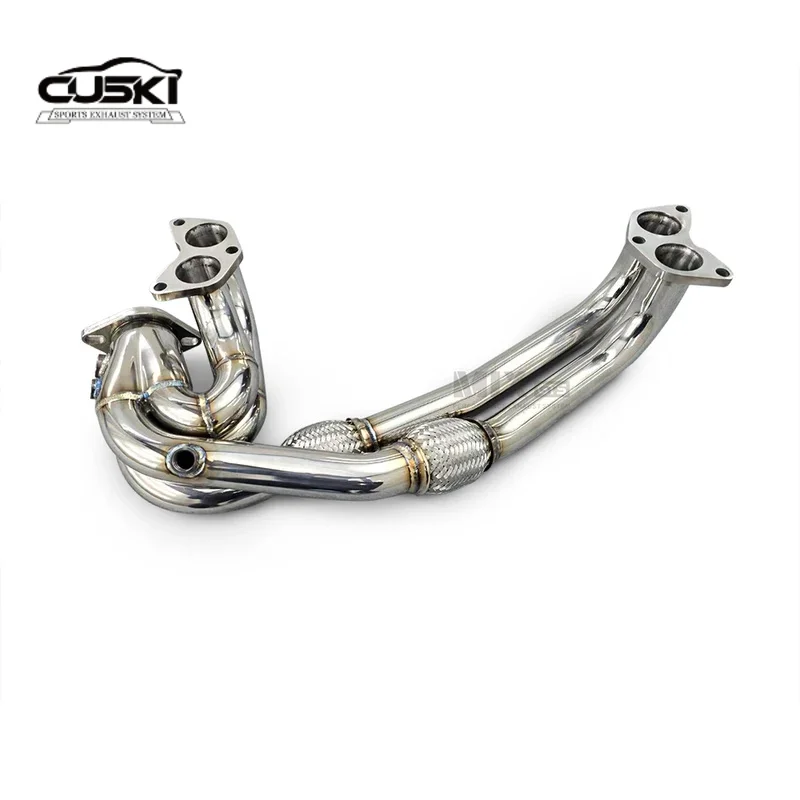 High Flow Exhaust Isometric manifold headers downpipe for For Toyota GT86 subaru BRZ quality stainless steel Exhaust Modificatio