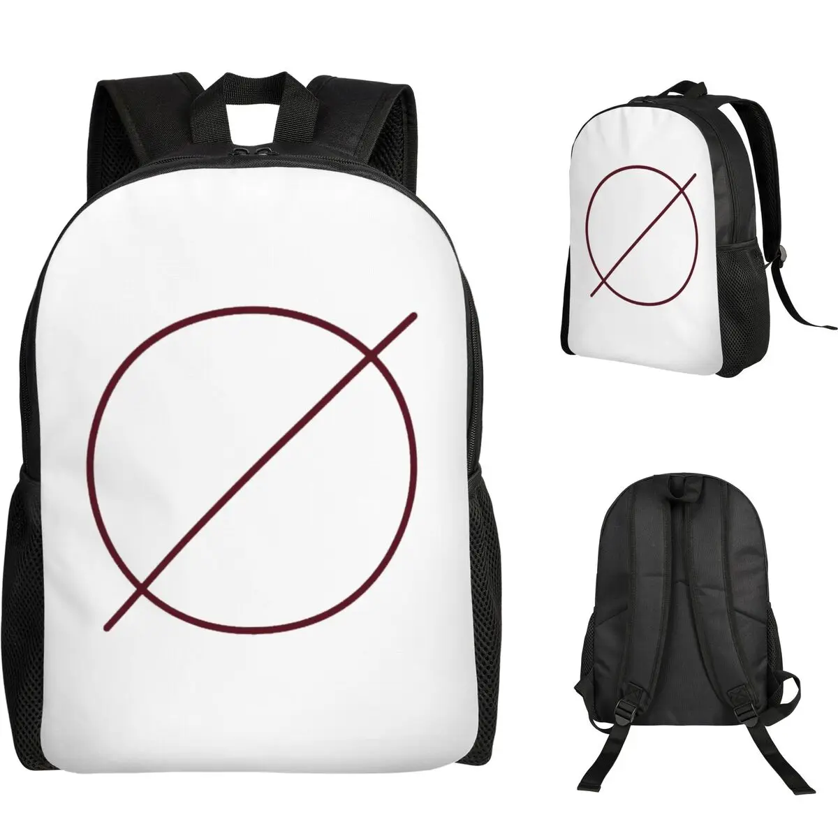 Milk Outside A Bag Of Milk Backpack Student Boys Girls BookBag School Bag Computer Shoulder Bags