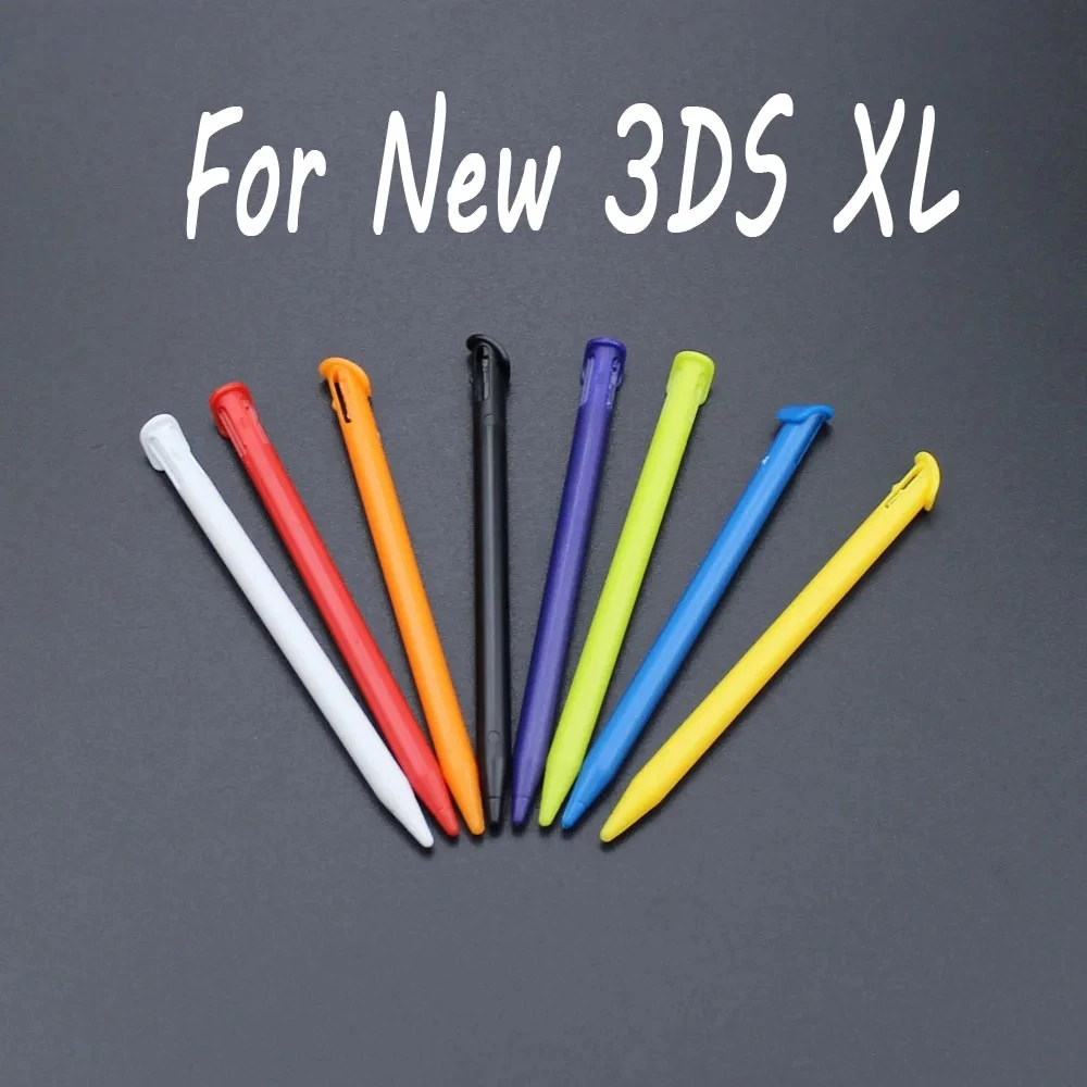 اللمس القلم 1 قطعة/2 قطعة ل جديد 3DS XL LL ستايلس 1 قطعة قلم اللمس البلاستيكي المدمجة ستايلس شاشة القلم 3 ألوان قلم الكتابة اليدوية