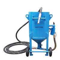 610Portable Mini Universal Dry/wet Sandblaster Equipment  Small Nozzle Sandblasting Machine With Cabinet