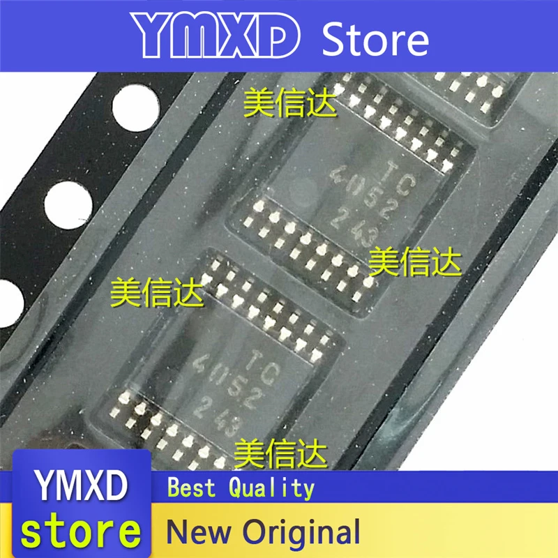 10ชิ้น/ล็อตใหม่TC4052BFT TC4052 Multiplexer Patch TSSOP-16ในสต็อก