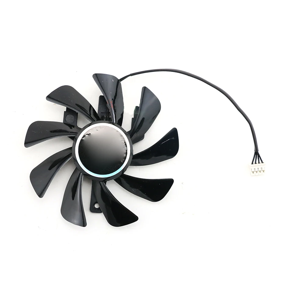 For POWERCOLOR RX5600XT MINI-ITX 6GBD6-2DH T129215SU Graphics Card Cooling Fan 4Pin