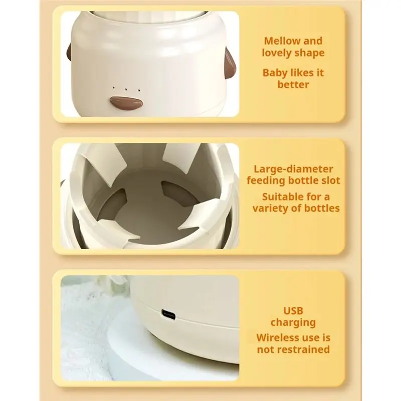 أوصى بشدة زجاجة الحليب الكهربائية شاكر USB الذكية الذكية الحليب مسحوق خلاط زجاجة الحليب الجهاز الإلهي #2