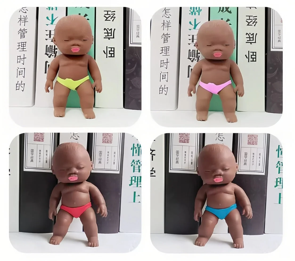 New Product Explosive 14cm Natasha Can Spit Bubbles Without Dating Trendy Toy Decompression Abstract Funny Festival Gifts