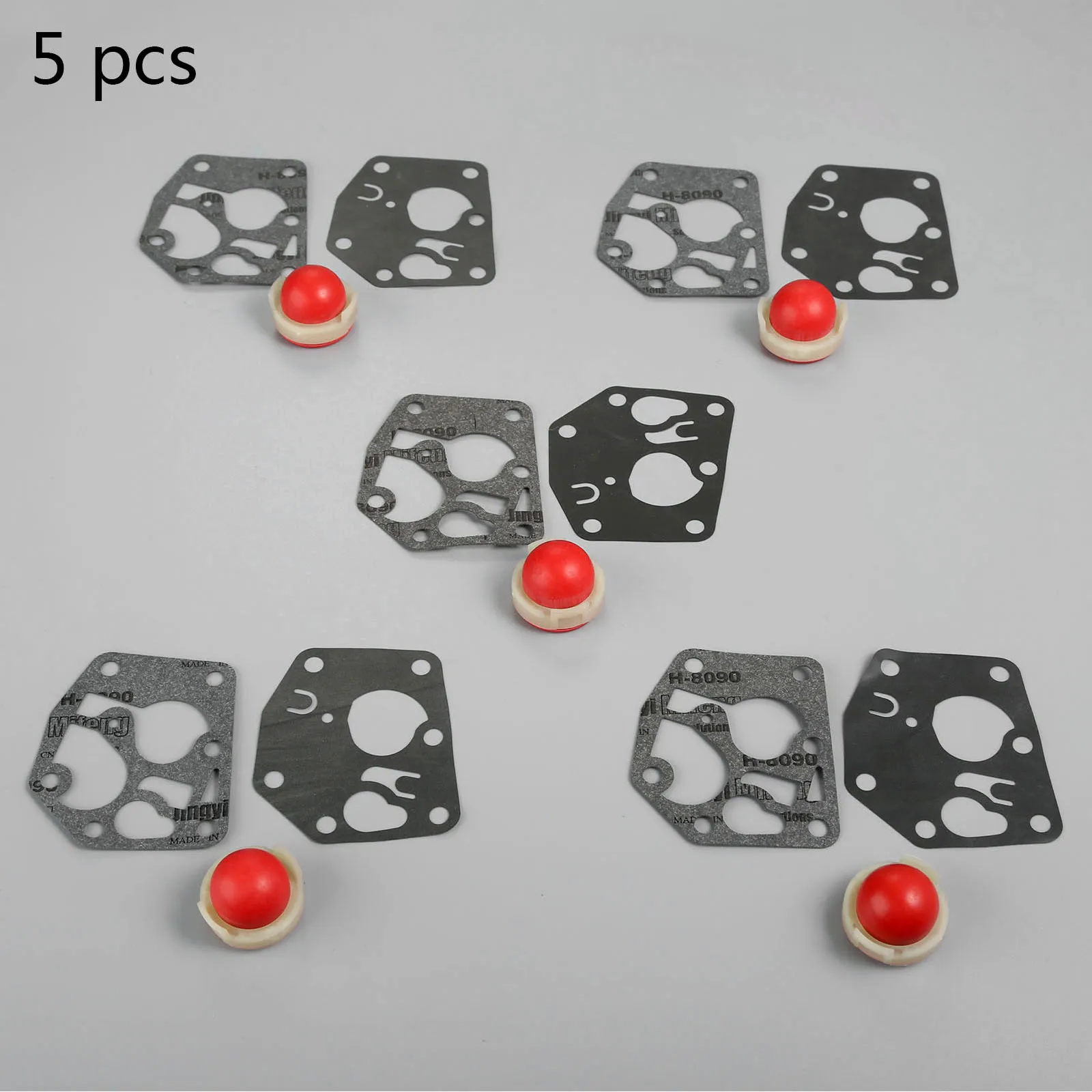 5Sets High Quality Aftermarket Primer Bulb For Simplicity 1709322SM Tecumseh Models 10A902 Briggs & Stratton 3 to 4 Hp Engines