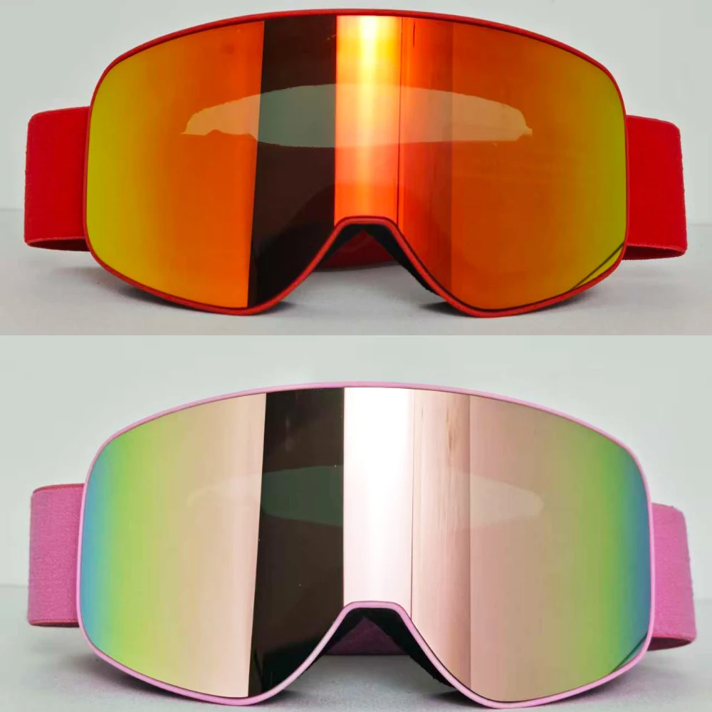 

Children Protective Windproof Ski Goggles HD Breathable Lenses Dustproof Sandproof All Day Skiing Snow Mountain Sports Snowboard