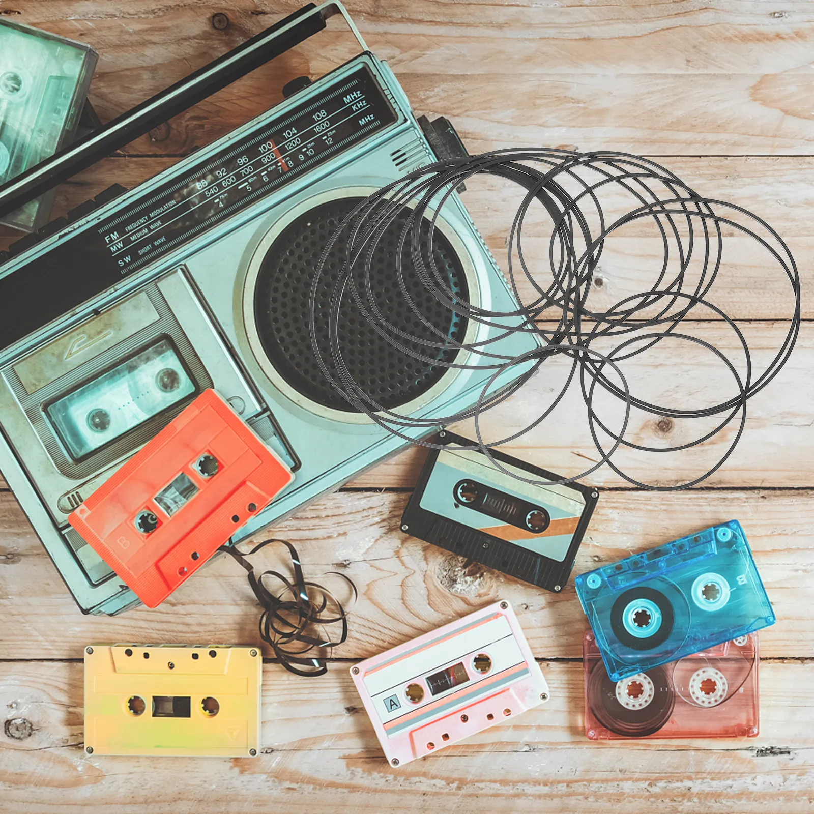 50-pecas-de-correias-para-gravadores-de-cassete-correias-planas-de-borracha-de-1mm-para-reparo-de-toca-fitas-vintage-e-toca-discos-resistentes-ao-desgaste-e-sem-deformacao