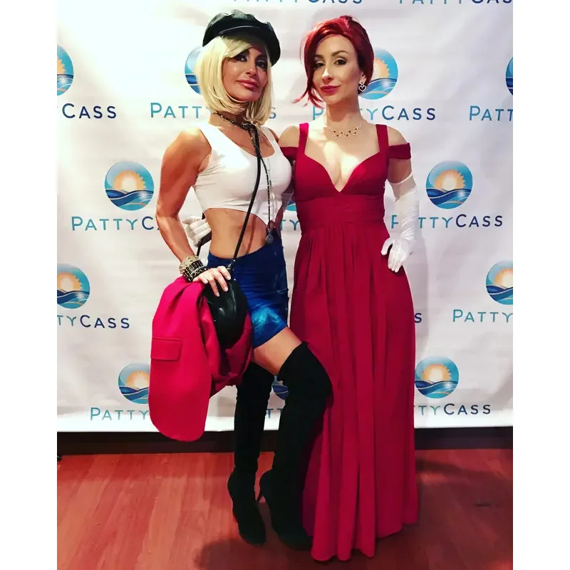 فيلم امرأة جميلة جوليا روبرتس فيلم كوميدي رومانسي زي مثير أزرق عاري الخصر TieDye انقطاع فستان الهالوين تأثيري