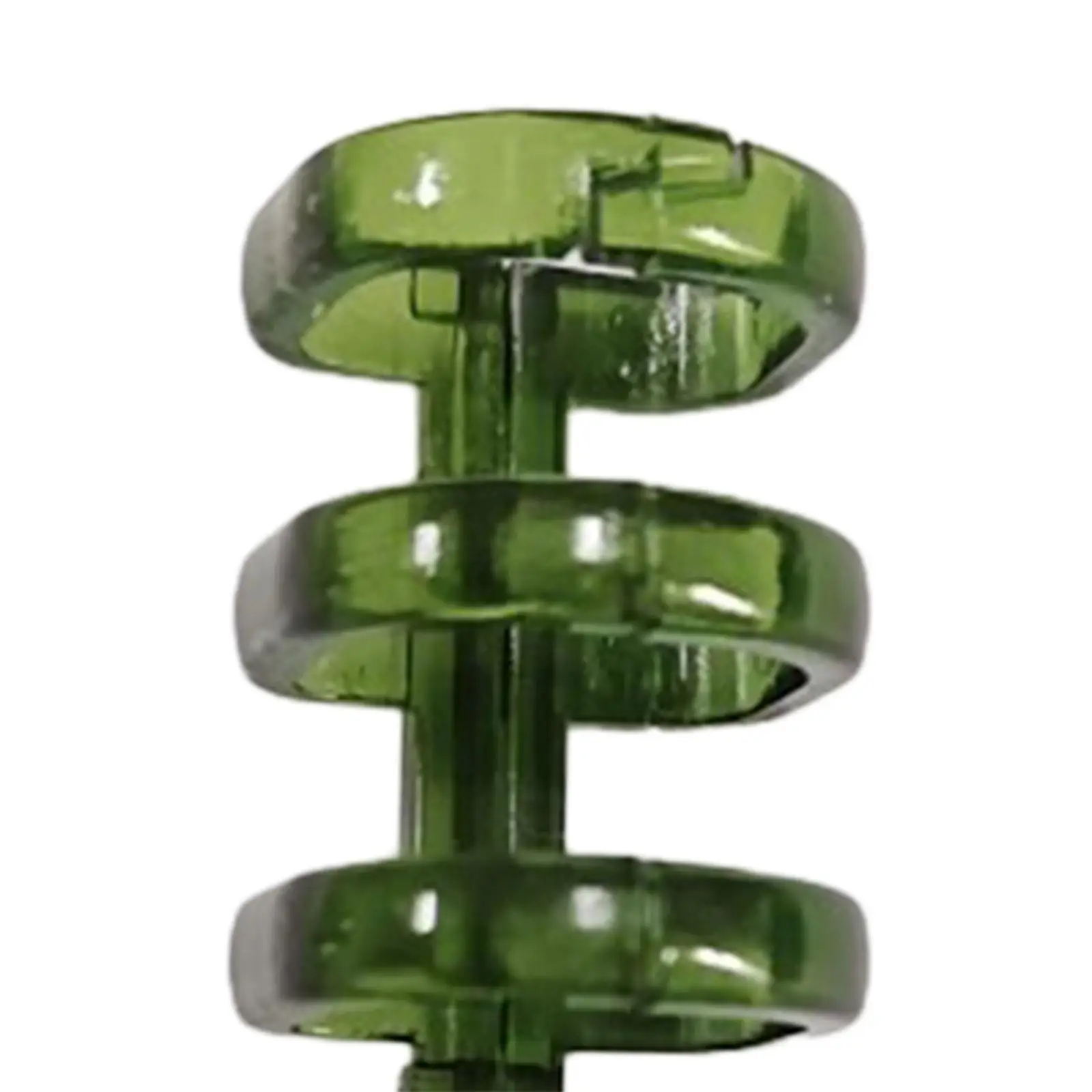 5x10x 5 Rings Loose Leaf Binder Rings Binding Spines for Office Notebook Diary dark green