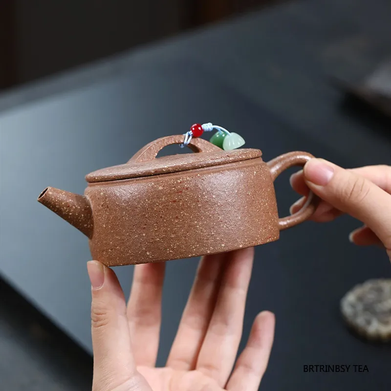 

170ml Chinese Tradition Yixing Purple Clay Teapot Handmade Zisha Tea Pot Beauty Tea Infuser Kettle Tea Set Household Teaware