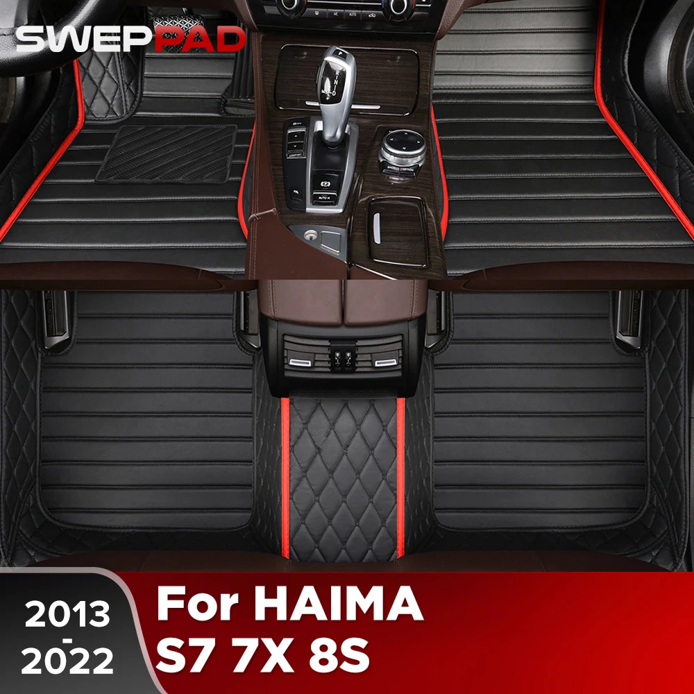 

Автомобильные коврики для HAIMA S7 7X 8S 2013-2022, всепогодные, из коврового материала, защитные вкладыши для пола, аксессуары для интерьера