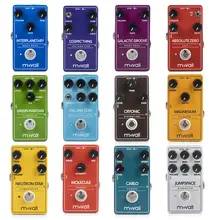 Movall Falling Star Modulado Delay Overdrive Distorção Fuzz Chorus Booster Flange Phaser Compressor Pedal de efeito de guitarra