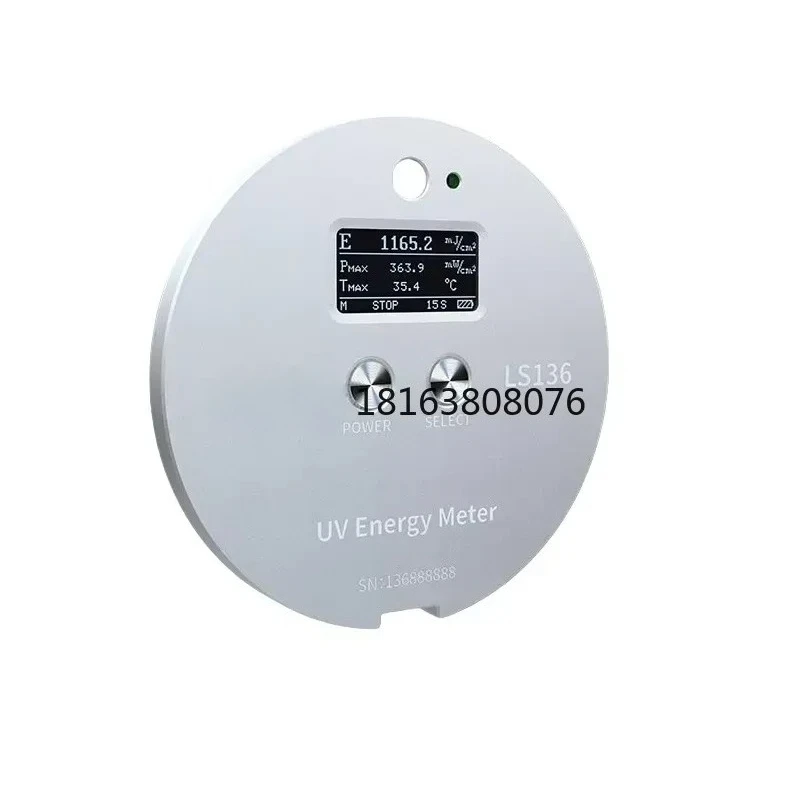 LS136 Digital UV Energy Meter UV Integrator Radiometer for High Pressure UV Curing Printing Coating Testing