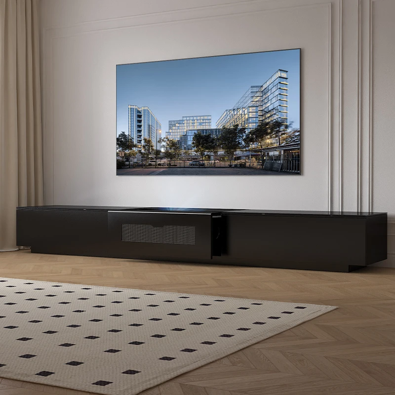 Hisense 100-inch laser TV special cabinet electric telescopic table 120/150/inch full intelligent projection TV cabinet