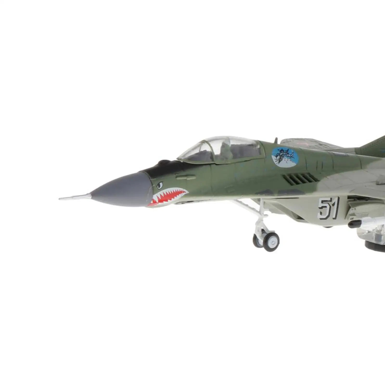1/72スケール MIG-29 ダイキャスト製 軍用機模型 ホームデコレーション