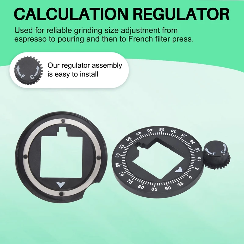 

Grinder Setting Dial For Eureka Mignon Specialita MMG Eureka Mignon Adjustment Ring For Eureka Grinder Accessories Parts