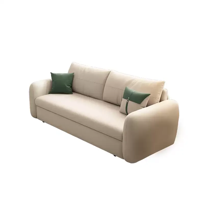 Multifunction Electric Sofa Bed Modern Originality Design PU Leather Reclining Sofas Futon Foldable Furniture Divano Letto FYRS image 6